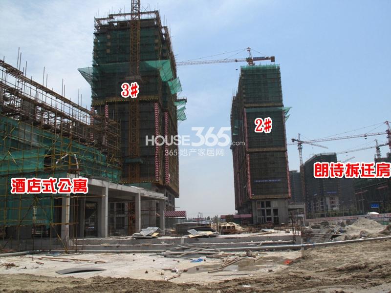 保亿风景晨园2#、3#、酒店式公寓施工进程（2014.5）