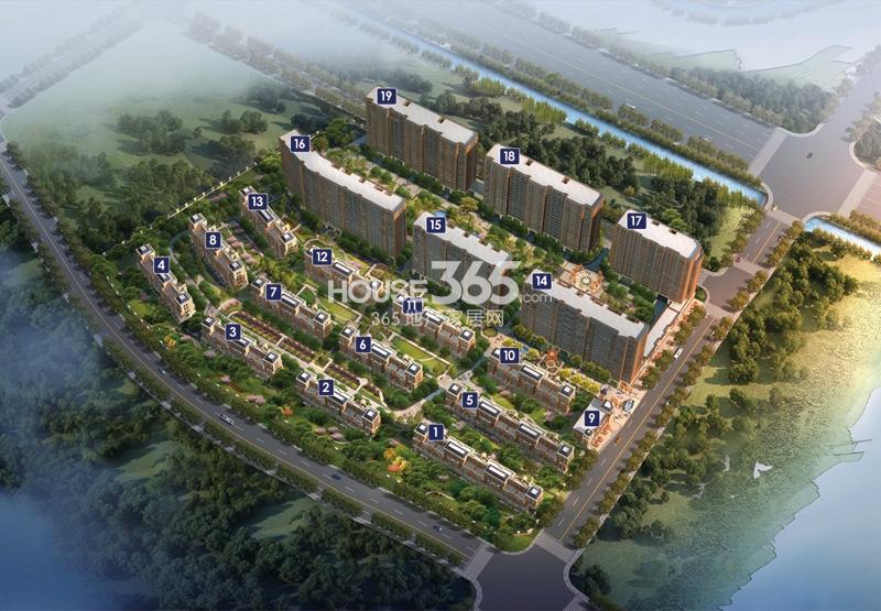 中天之江诚品鸟瞰图