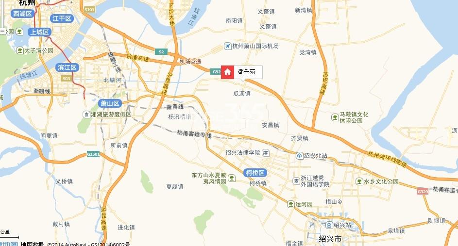 郡乐苑区位图