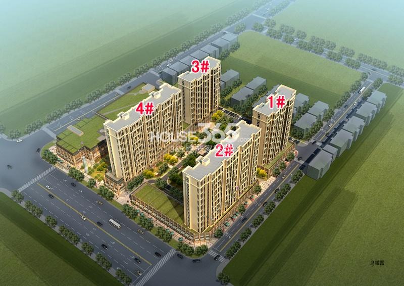 莱茵旺角7号项目整体楼幢分布图