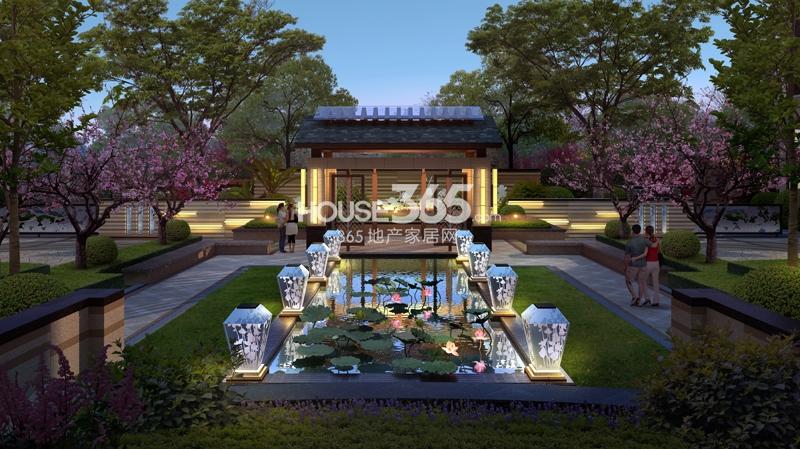 莱茵旺角7号项目小区景观效果图