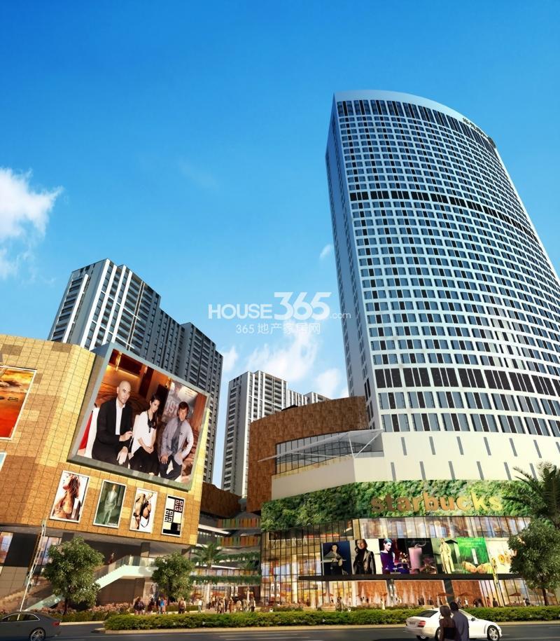 华元欢乐城商业街效果图