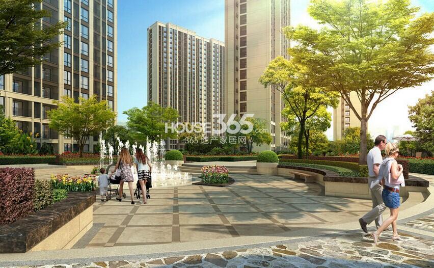 保亿风景晨园小区效果图