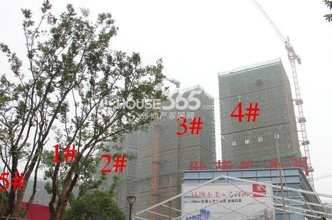 2014年6月份世茂之西湖项目实景--1、2、3、4、5号楼