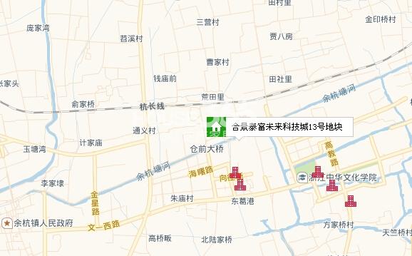合景泰富未来科技城13号地块交通图