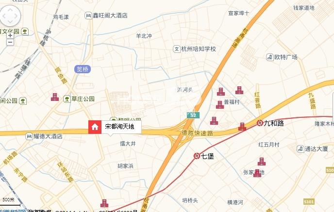 宋都淘天地区位图
