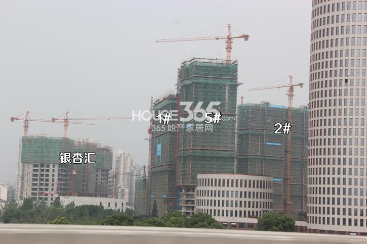 2014年7月初世茂之西湖项目实景--1、2、5号楼