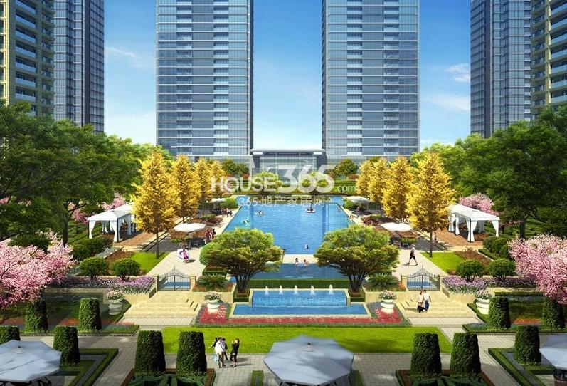 绿城玉园景观效果图