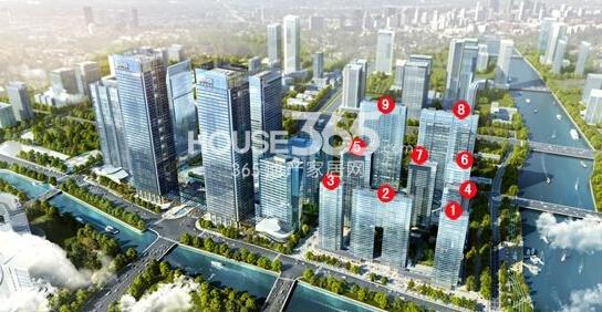 欧美金融城(EFC)鸟瞰图