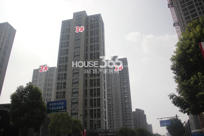 广宇鼎悦府1、2、3号楼项目施工进程（2014.9）