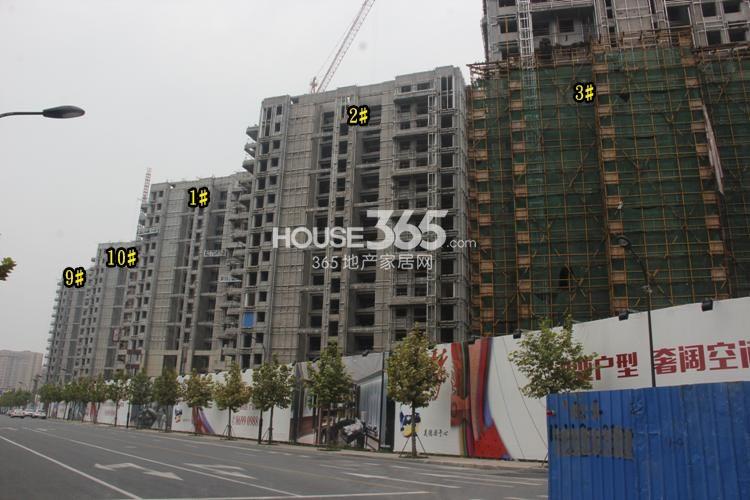 信宇锦润公寓1、2、3、9、10号楼施工实景图 2014年9月摄