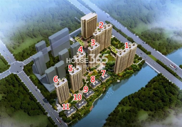 众安朝阳8号楼栋分布图