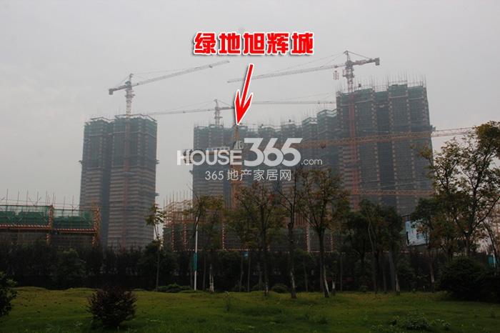 2014年11月远拍绿地旭辉城项目实景