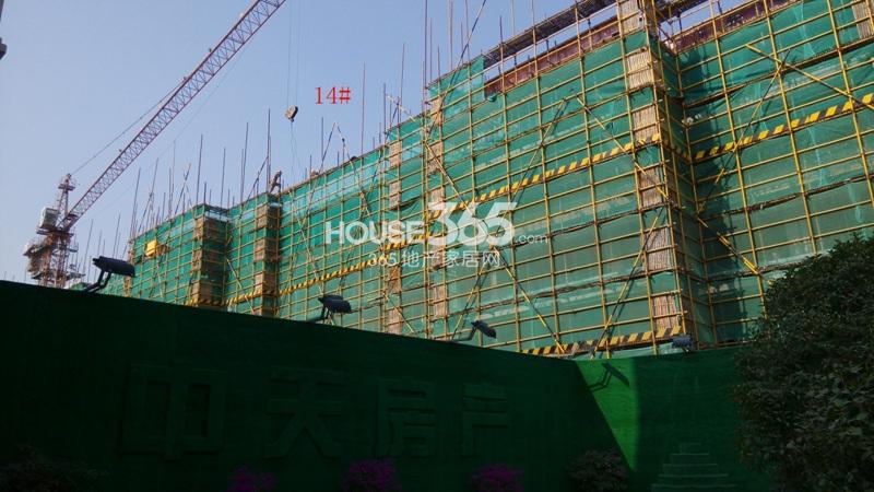 中天之江诚品项目14号楼施工进程（2014.11）