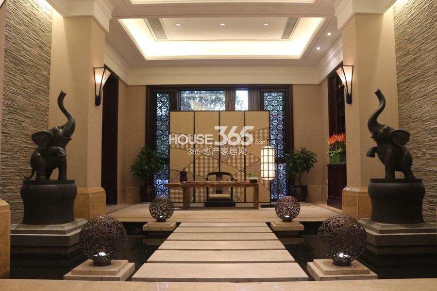 金地天逸会所内景实景图 2014年摄
