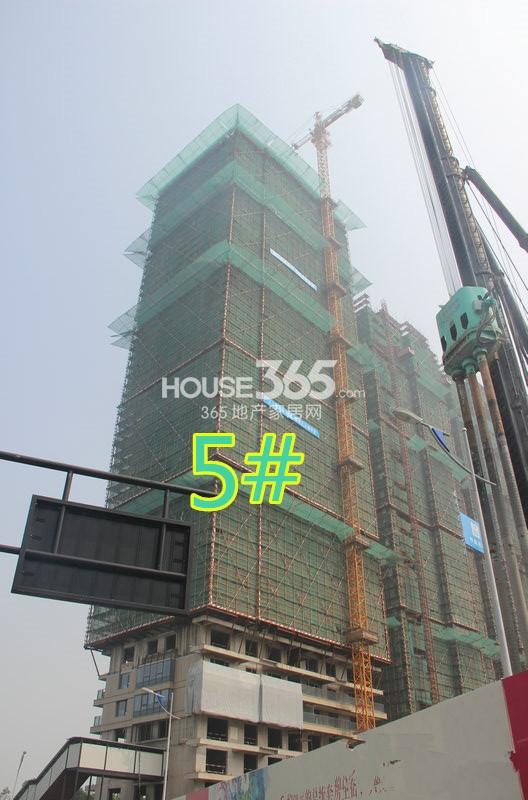 2014年9月初世茂之西湖项目实景--“悦江5号”