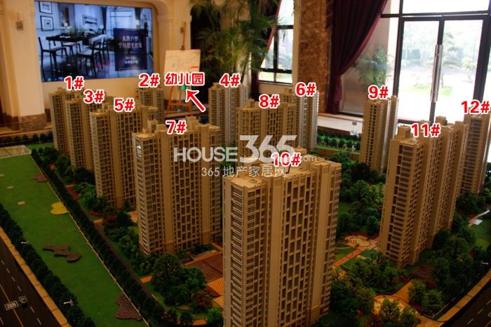 得力名望府楼栋分布图