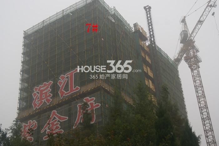 滨江紫金府项目7号楼施工进程（2014.11）