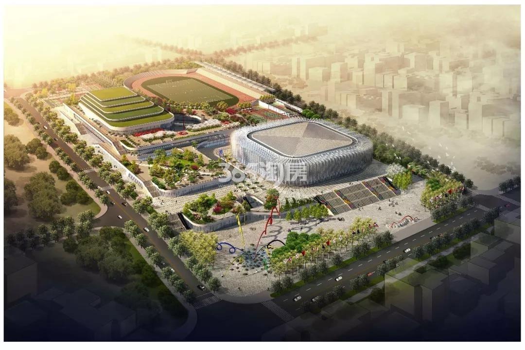 临安文体会展中心效果图