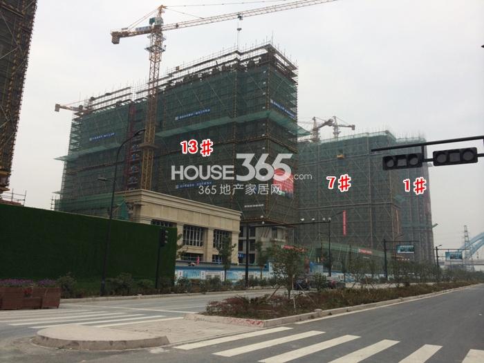 恒基旭辉府1、7、13#楼进度 2014.12