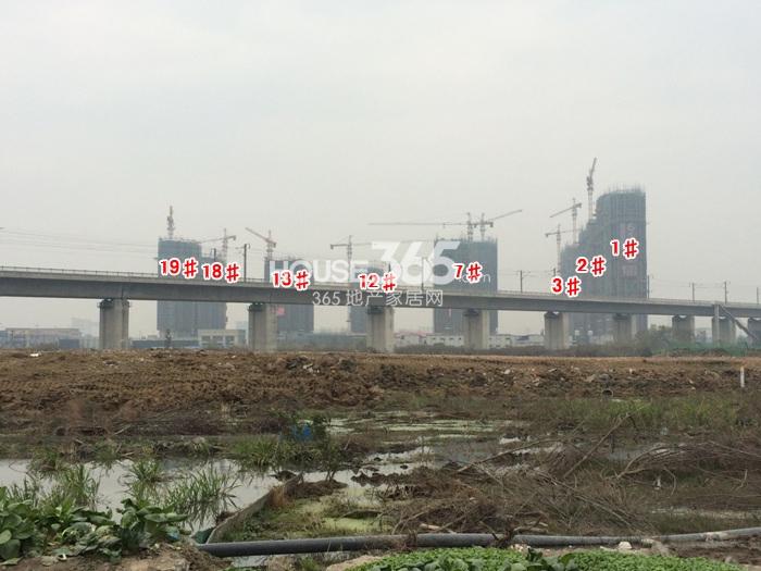 恒基旭辉府全景图 2014.12