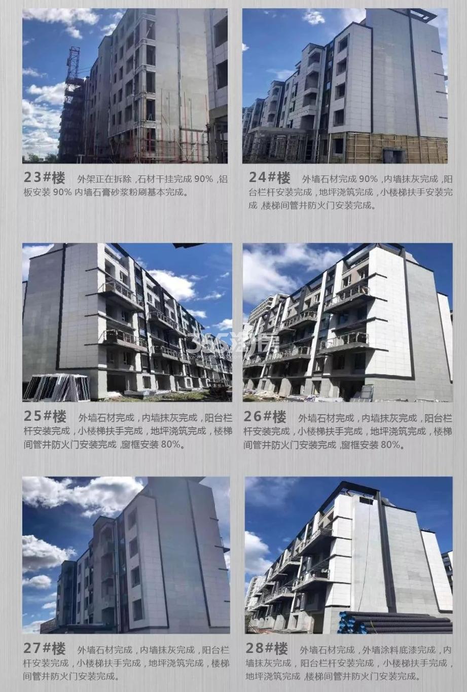 金地玖峯汇工程进展（2019.08）