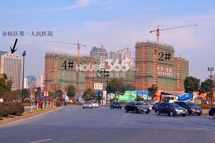 华元欢乐城2、3、4号楼施工进程（2014.12）