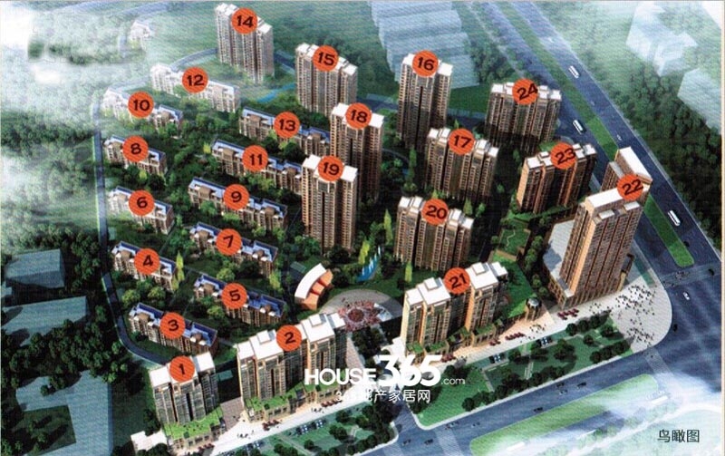 科创和谐盛世楼号图