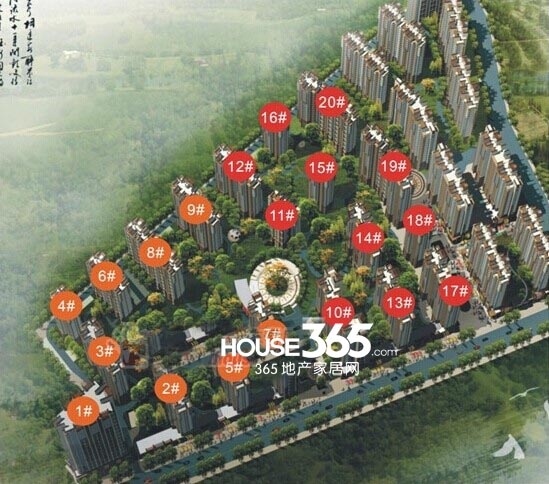 公园道1号楼号图
