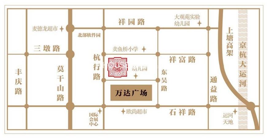 方正御星交通图