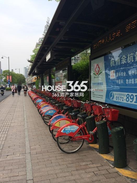 莱茵旺角7号项目周边配套——公共自行车租赁点