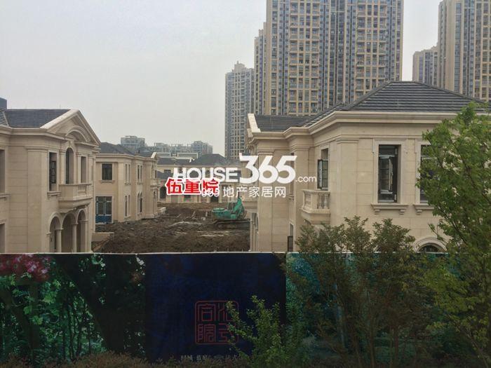 绿城蓝庭伍重院项目实景图（2015.4）