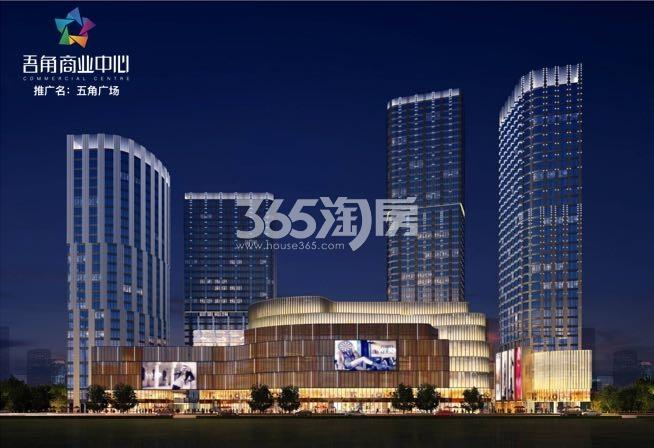 盈都五角广场效果图