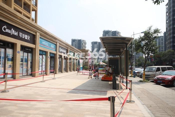 广大融城印象商业实景图 2015年9月摄