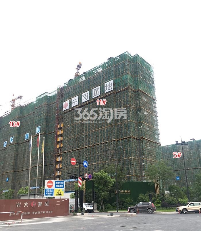 中南樾府5、10、11号楼施工进程（2018.5）