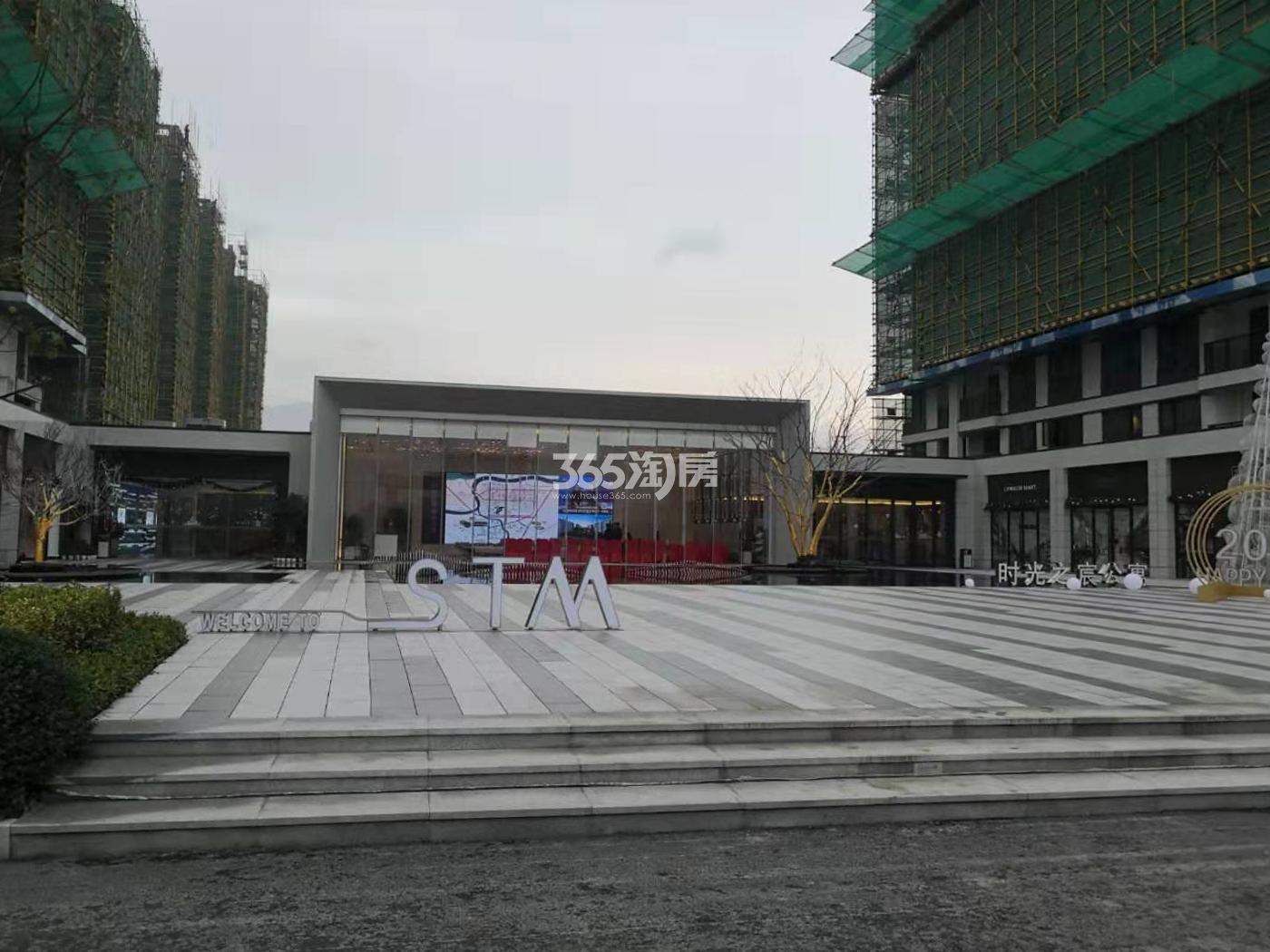 2020年1月德信时光之宸售楼处实景图