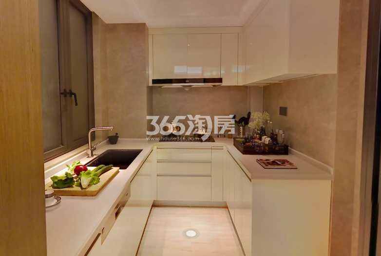 融信杭州世纪C户型约144方样板房——厨房