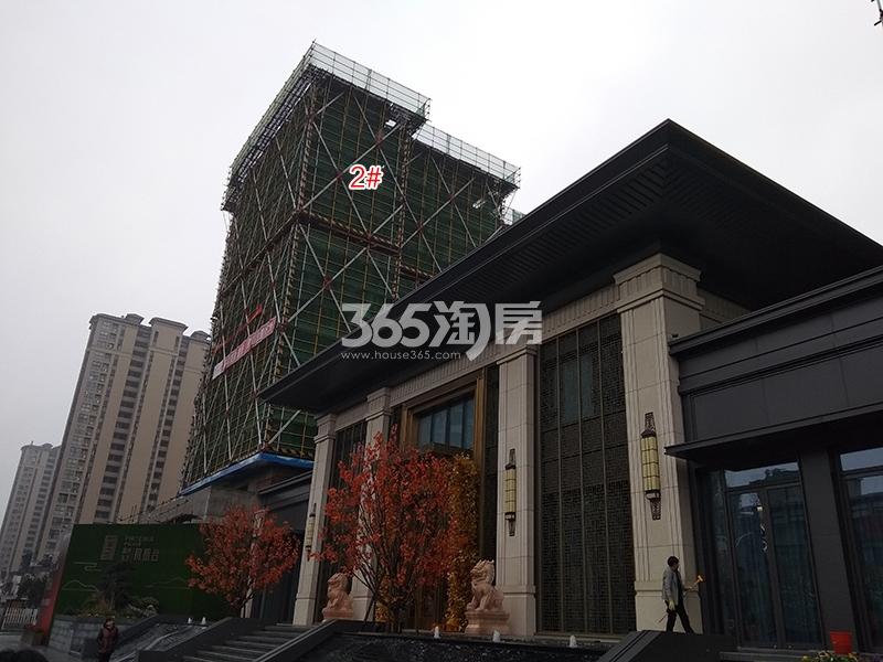 山语凤鸣府项目2号楼施工进程（2019.2）