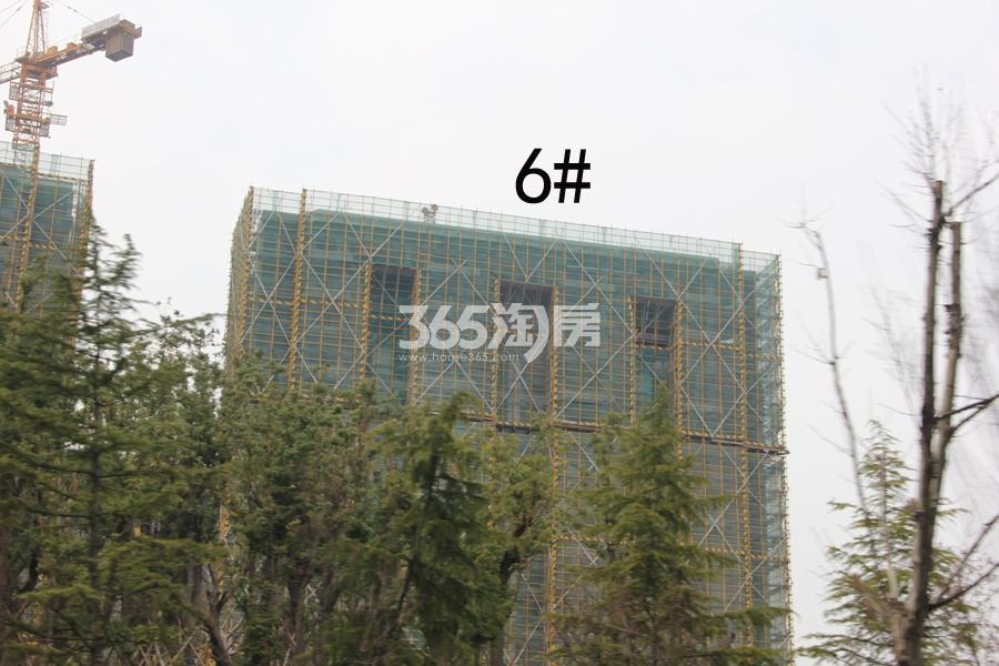 阳光城檀悦6号楼施工实景图 2018年3月摄