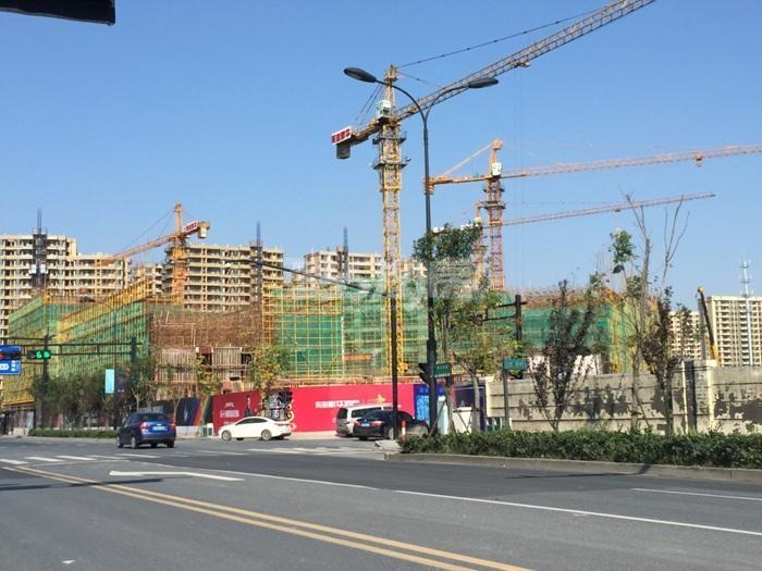 东亚新干线施工现场实景图 2015年11月摄