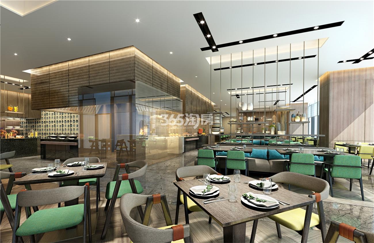时代天元城酒店六层明阁中餐厅大厅效果图