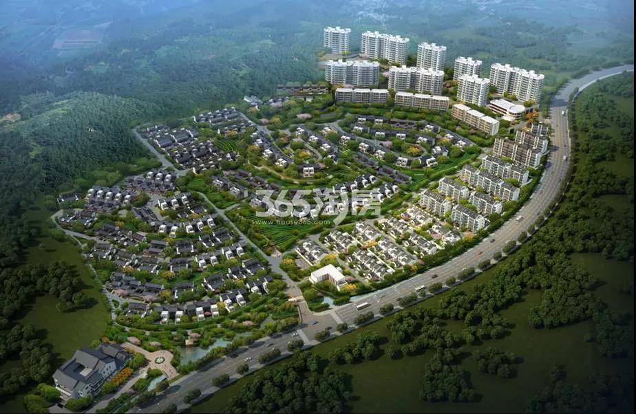 易辰江南大院鸟瞰图