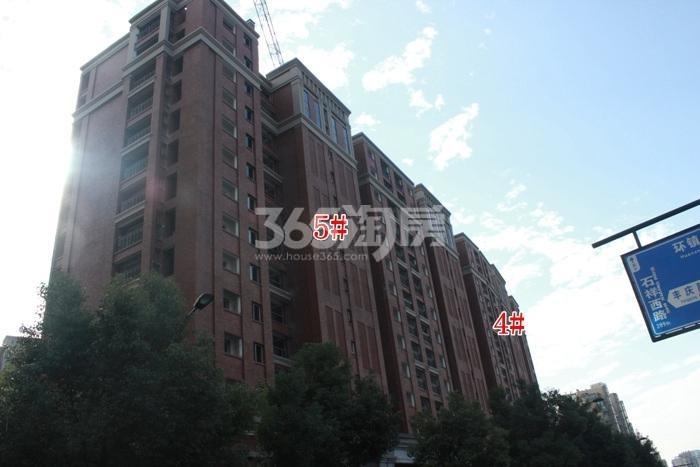 2015年12月汉嘉申花郡项目实景--4、5号楼