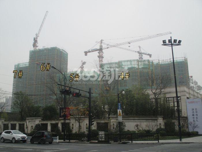2015年12月金隅学府项目实景--4-7号楼