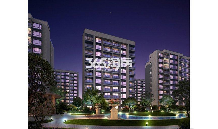 祥生云浦新语项目夜景效果图