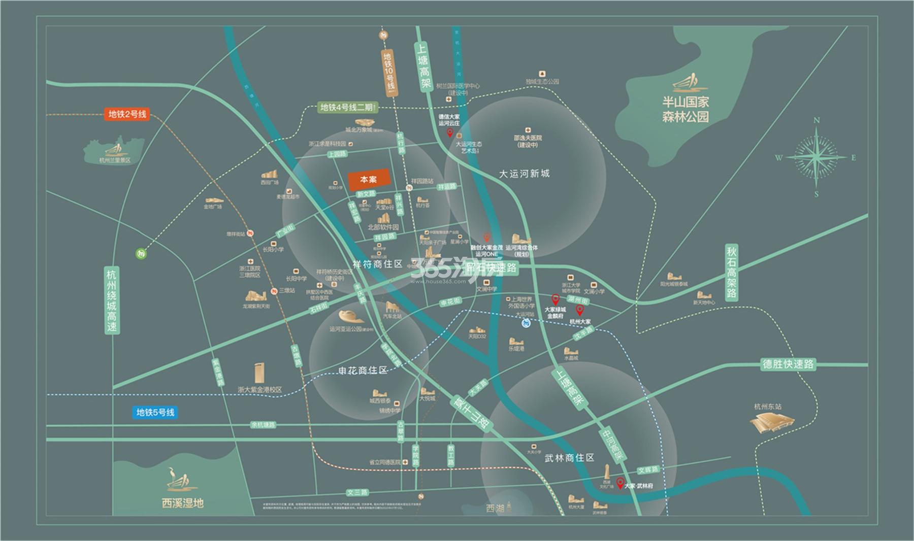 天承美筑区位图
