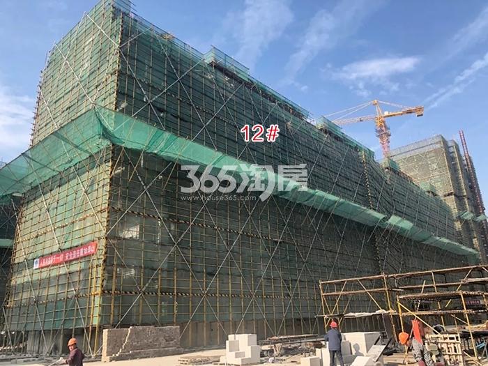 璞丽东方项目12号楼施工进程（2018.4）