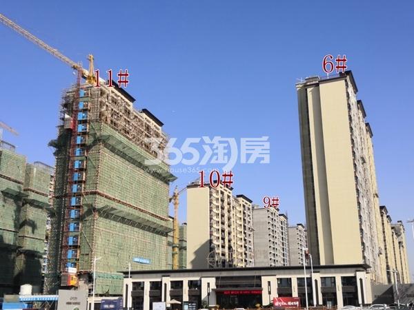 印江南花园一期11#楼部分防护网已拆（11.18）