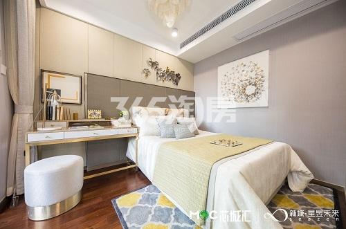 MOC芯城汇（住宅）135㎡卧室样板间图