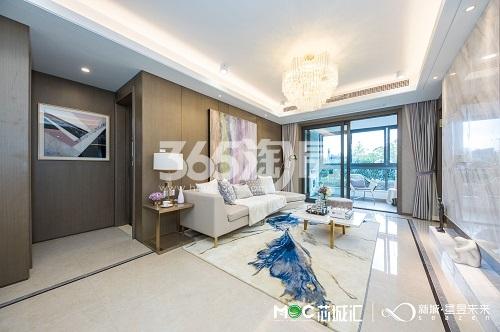 MOC芯城汇（住宅）135㎡客厅样板间图